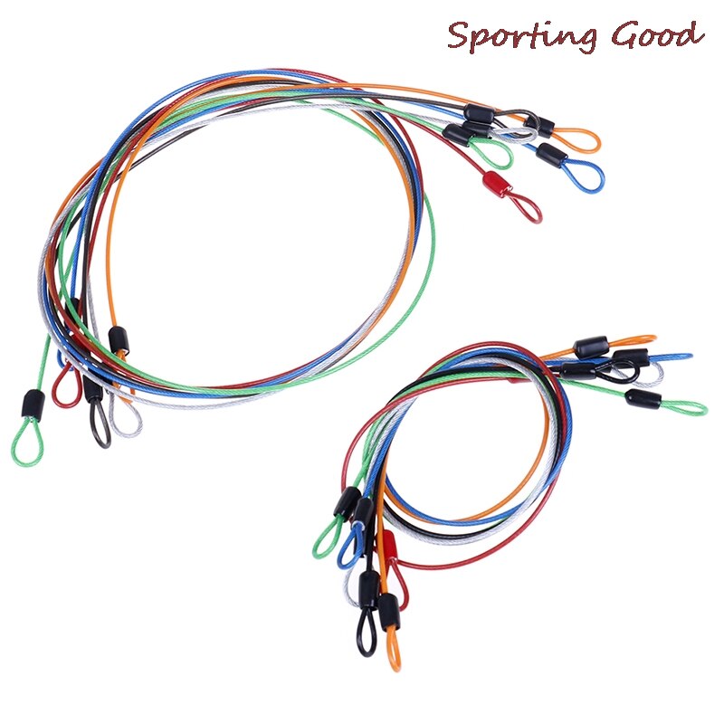 Safety Cable Steel Wire Rope 50cm For Outdoor Sports Bike Lock Guard Security Luggage