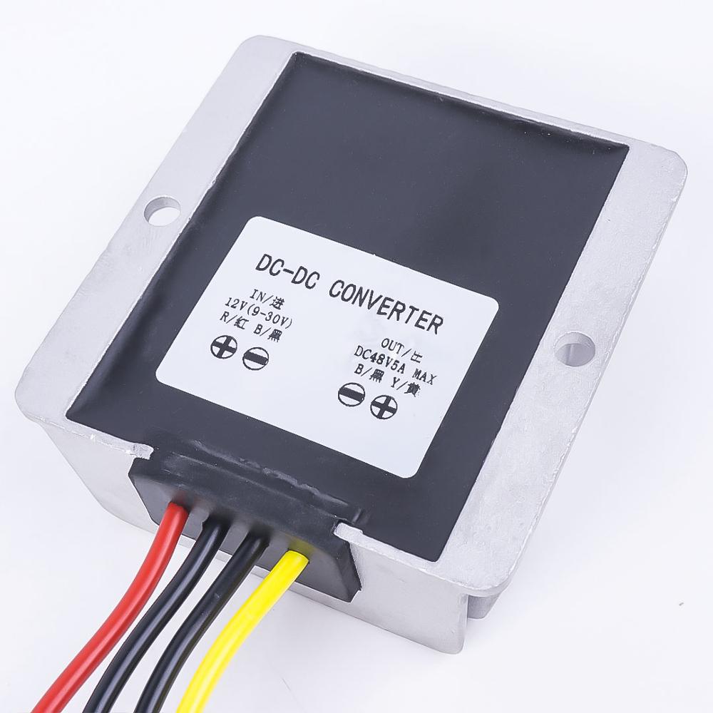 12V TO 48V 2.1A 5A 6A Step-Up DC DC Converter 12V TO 48V DC-DC Voltage Regulator, CE RoHS Compliant for Automotive Solar: 12V TO 48V 5A
