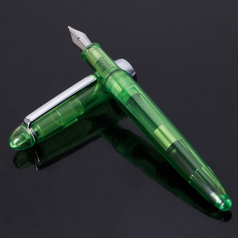 JINHAO 992 stylo plume Transparent 0.5mm fournitures de papeterie outils d'écriture directe