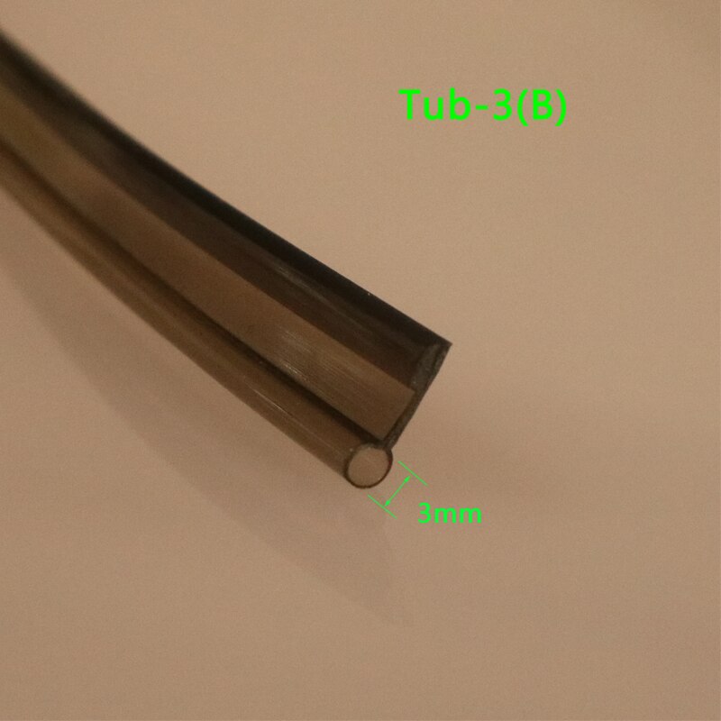 2.5mm/3mm/3.5mm/4mm/5mm/6mm/7mm rura światłowodowa ze spódnicą robić pokoju krok dekoracja robić wnętrza samochodu: inner 3mm czarny