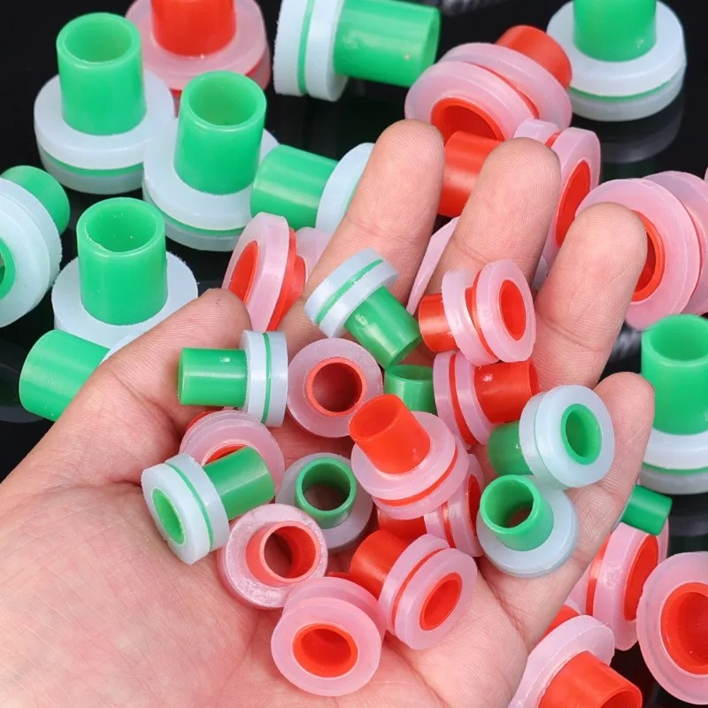 100-10Stck Wasserhahn Auslaufsichere Dichtung 4-punkt PPR Silikon Dichtung Ring Dichtung Dreieck Ventil Schlauch sanitär passend zu Stecker