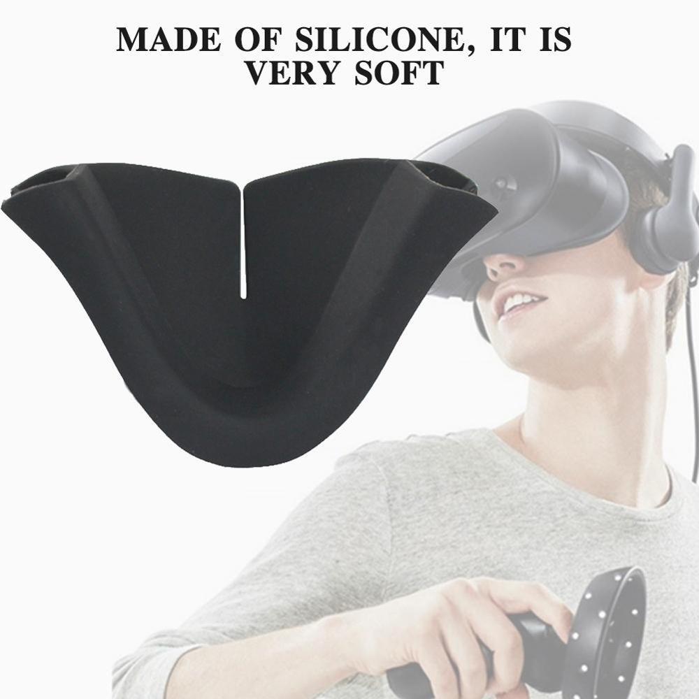 Nasello anti-perdite per Oculus ricerca 2 VR cuscinetto nasale a blocco della luce ricerca pad ecologico occhiali in silicone per Oculus VR D4J4