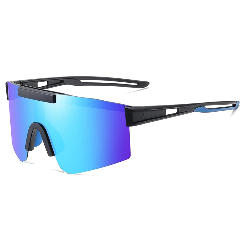 FLYING WAVES Unisex Polarized Cycling Sunglasses MTB Sports Goggles Windproof UV-resistant Driving Sunglasses for Men Women: green