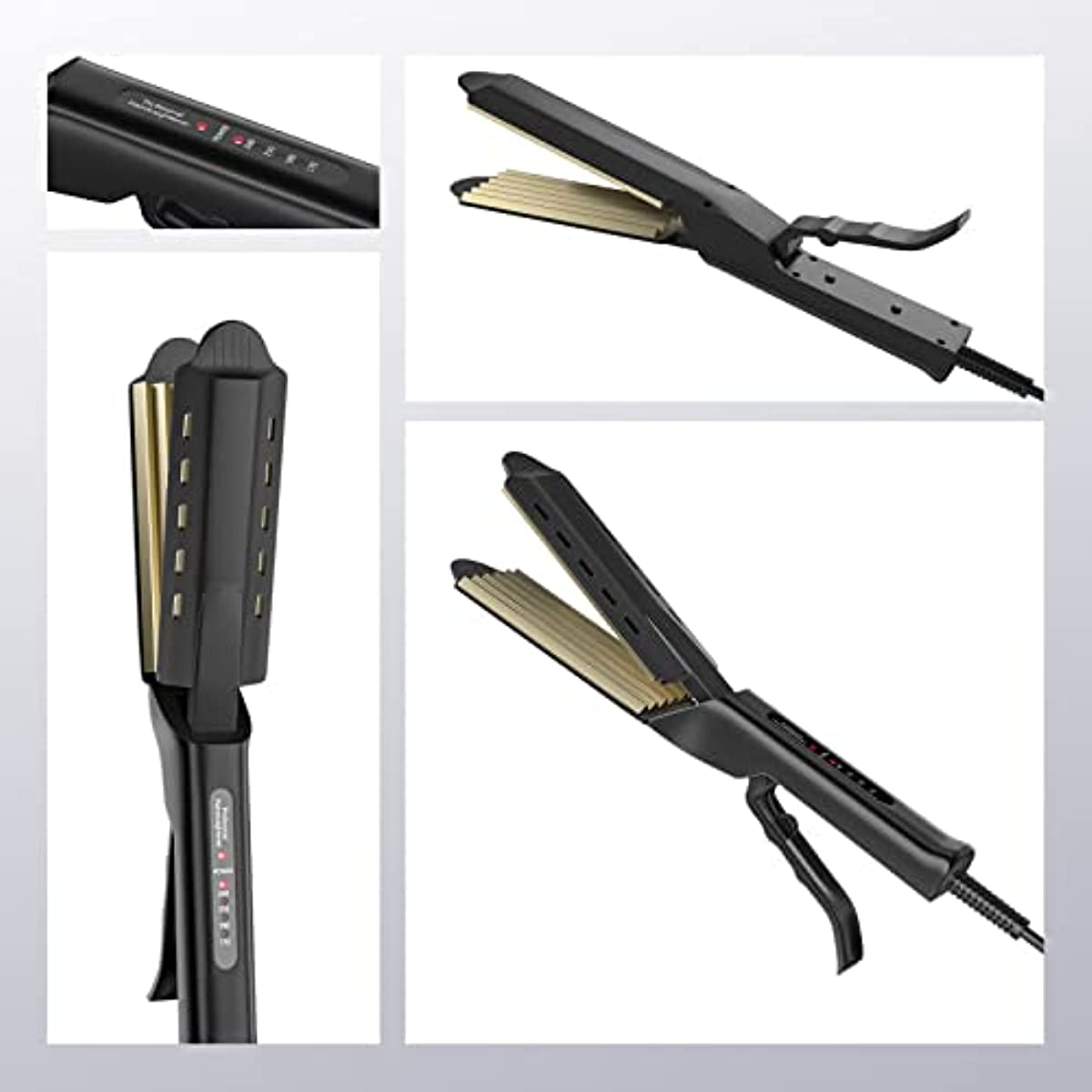 Hair Crimper Iron For Fluffy Hairstyle Curling Iron Corrugation Crimper Hair Irons Hair Waver Volumizing Crimper