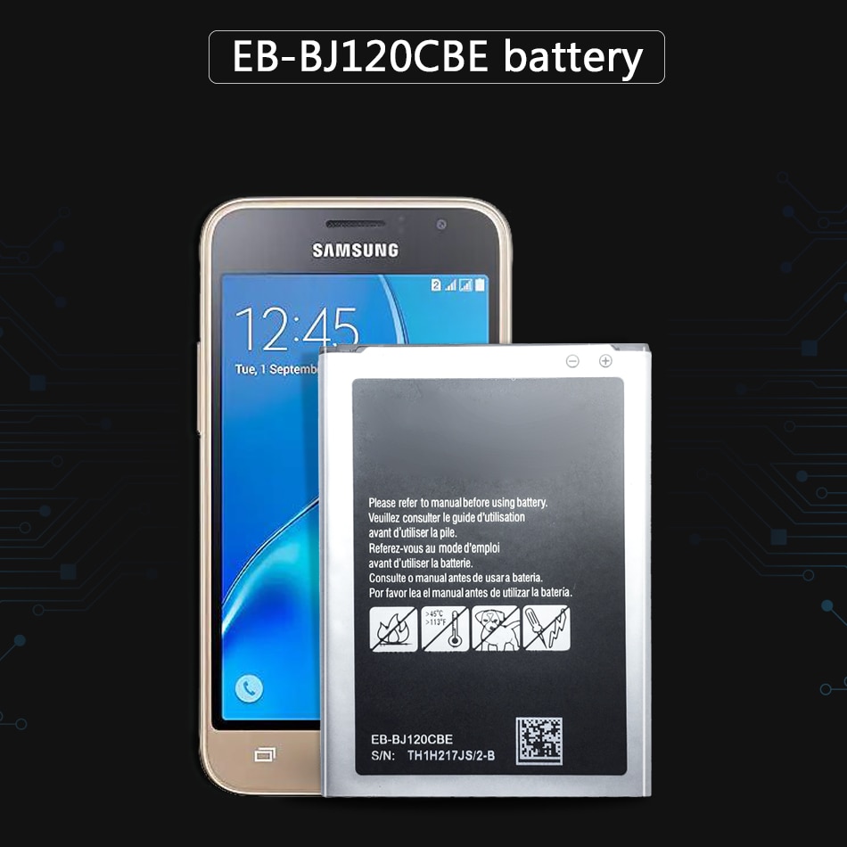 2050 Mah EB-BJ120CBE Batterij Voor Samsung Galaxy J1 Editie J1 Versie J120F Express 3 J120A J120T J120 SM-J120F Batterij