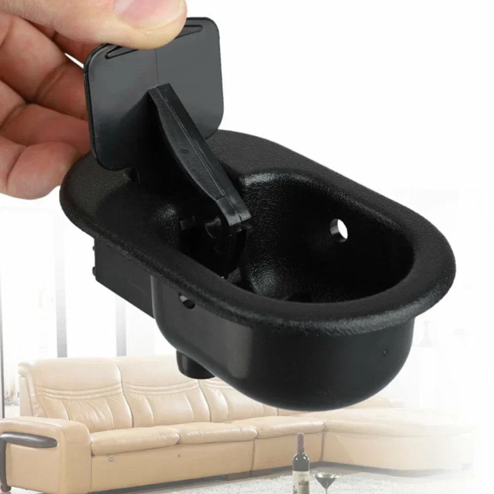 Tirador ovalado para sillón reclinable con Cable, piezas de repuesto universales para sillón reclinable, palanca de liberación para sofá y silla