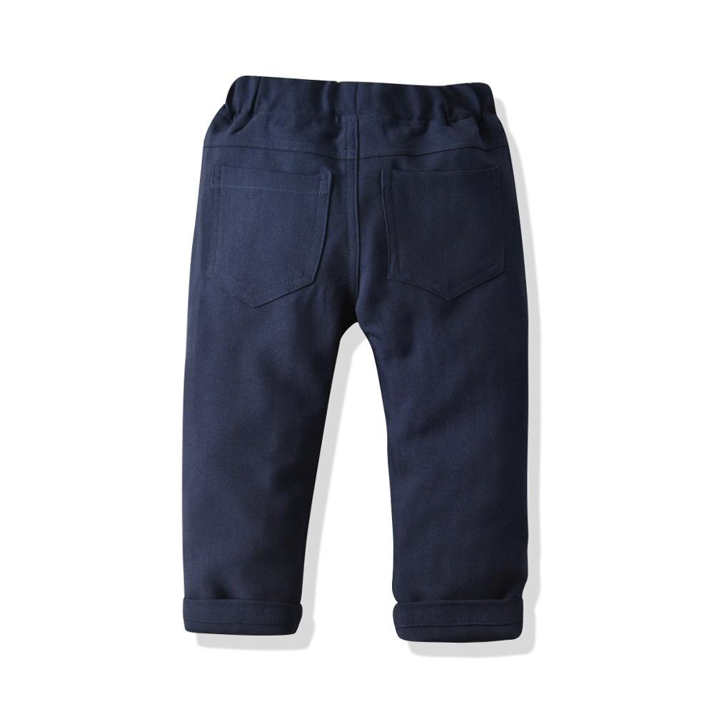 4 stk drenge jakkesæt baby stribet skjorte vest bukser formel blazer britisk gentleman cardigan bryllup tøj sæt børn kjole jakke