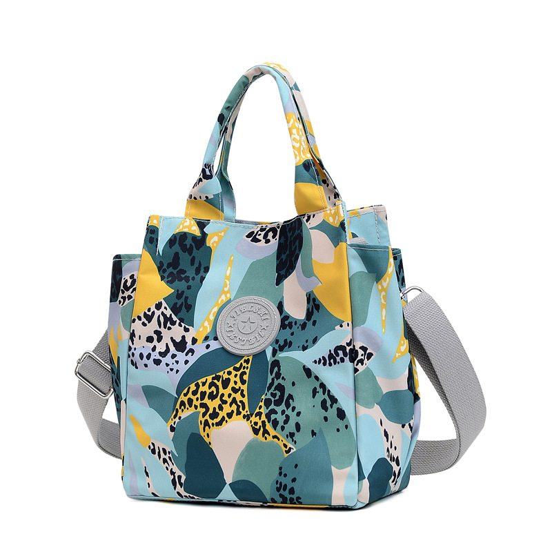 Small Nylon bag women Waterproof handbag Lady casual High capacity shoulder bag lunch messenger bag: 06