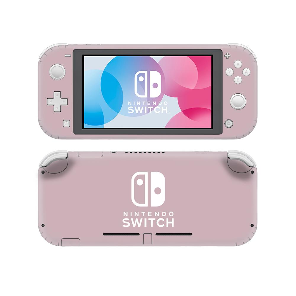 Pure Color Pink Purple NintendoSwitch Skin Sticker Cover For Nintendo Switch Lite Protector Nintend Switch Lite Skin Sticker: KYSNSL0348