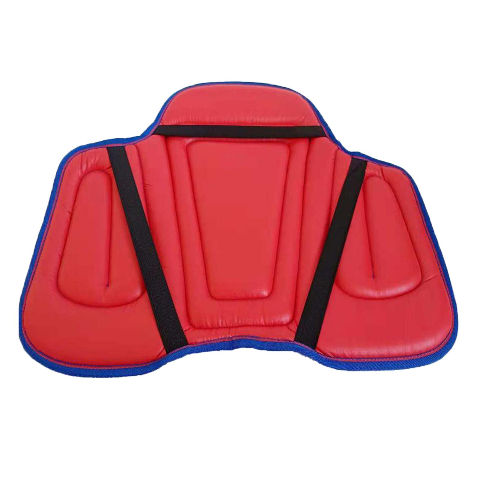 Outdoor PU Saddle Safe Horse Soft Equestrian Seat Pad Horse Riding Pad Outdoor Equestrian Equipment Accessories: Red