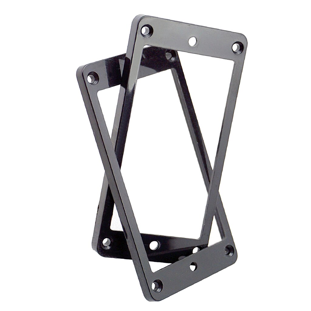 Pack of 2 Plastic Humbucker Pickup Mounting Rings 7x8.5mm for Electric Guitar Parts