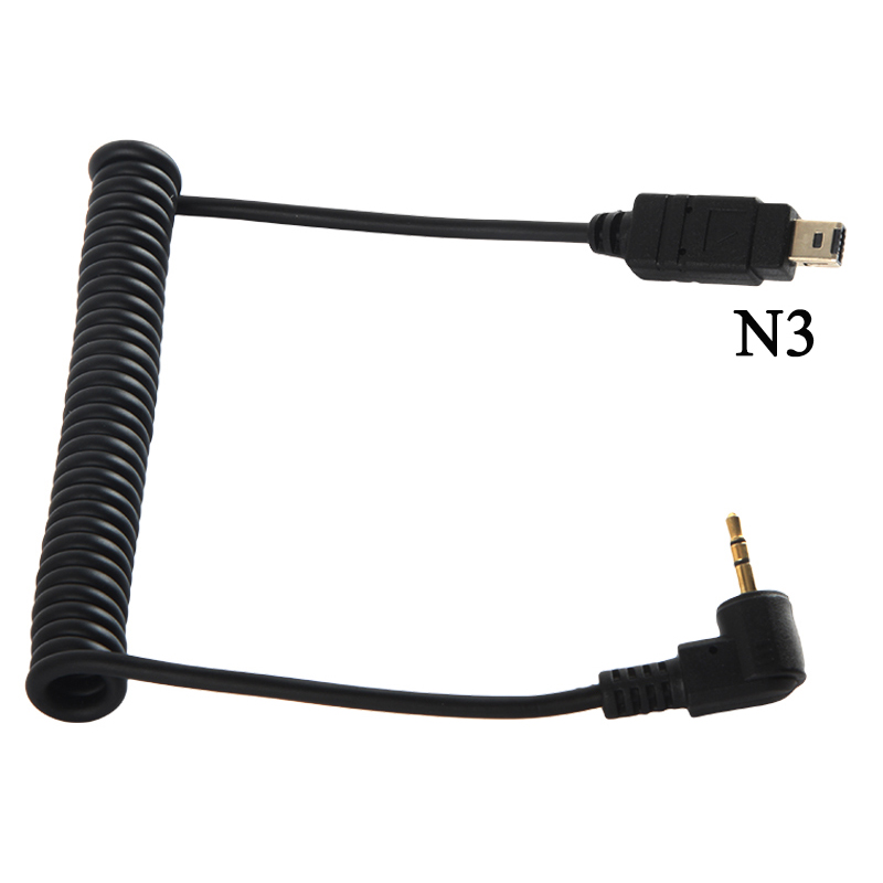 2,5mm 3,5mm Auslöser Kabel Linie Drahtlose Timer Fernbedienung Kabel Verbindung für Canon Nikon Sony Penta Panasonic