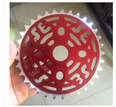 BMX Single Speed Chainwheel 33T Sprocket Chainring Aluminium alloy: Default Title