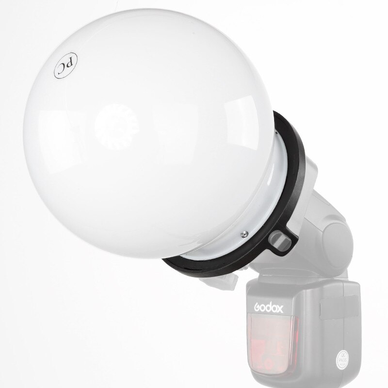 K9 adaptateur de Flash à montage universel CA-SGU avec boule de diffuseur de Grobe SGA-DB150 pour Canon Nikon YongNuo Godox Flash Speedlite