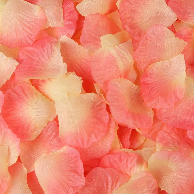 Kunstige roser 100 stk/pakke 5*5cm farverige kunstige blomster bryllupstilbehør rosenblade petalos de rosa de boda