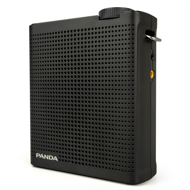 Panda – amplificateur vocal 2200mAh, lecteur de musique Portable, enseignement, , mégaphone avec Support de micro TF AUX USB, Format MP3/WMA