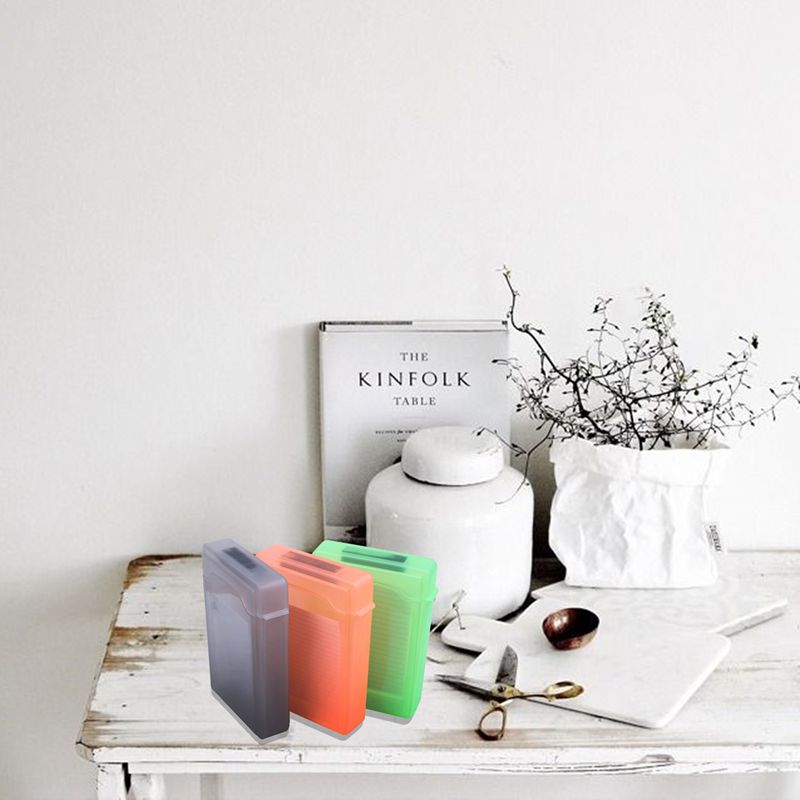 5 Pcs 3.5 "Draagbare Ide Sata Hdd Externe Behuizing Harde Schijf Case Hard Case Plastic Bescherming Case