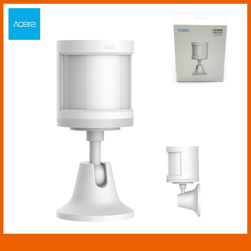Aqara capteur de mouvement intelligent capteur de corps humain avec support ZigBee connexion sans fil fonctionne avec l'application Mi Home
