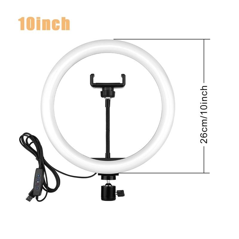Wowstar Ringlicht, 10 inch ringlicht met 2 statieven, 3 kleuren en 26 RGB-kleuren, dimbare Wowstar Ringlicht, 10 inch ringlicht met 2 statieven, 3 kleuren en 26 RGB-kleuren, dimbare