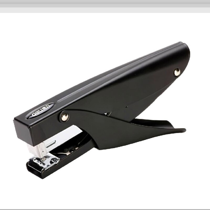 Deli 1Pcs Metalen Handheld Medium Nietmachine Wedstrijd 24/6 26/6 Nietje 20 80G Papers Capaciteit Hand Binding Kantoorbenodigdheden briefpapier