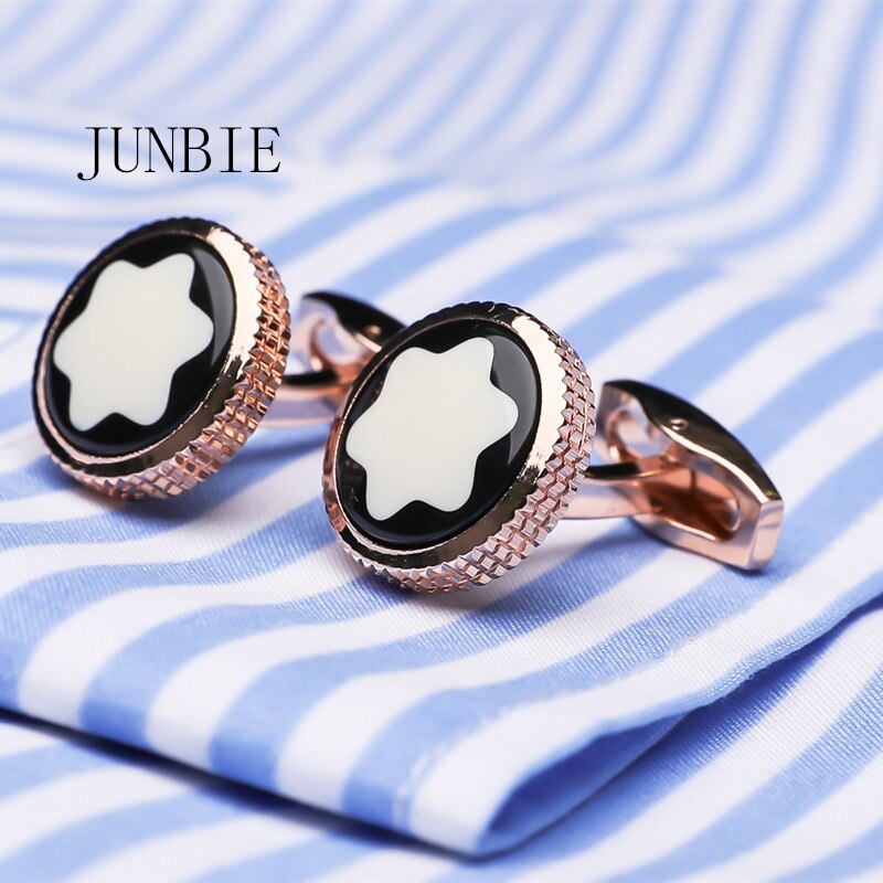 DUGARY Luxury shirt cufflinks for men's Brand cuff buttons cuff links round wedding Jewelry: 2