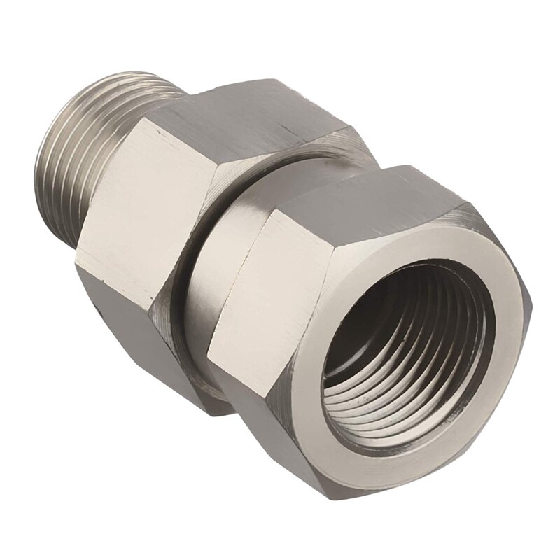 Högtrycks biltvätt rengöringsbricka svivel , 4500 psi , 3/8 tum npt-hangänga, rostfritt stål