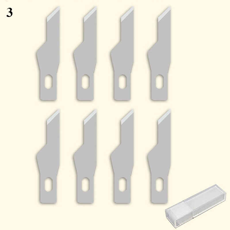 Blades Craft Artwork Cutting Knife DIY Carving Knife Stencil Scoring Hobby Chiseling Model Repairing Sculpture Scalpel Knife: 3