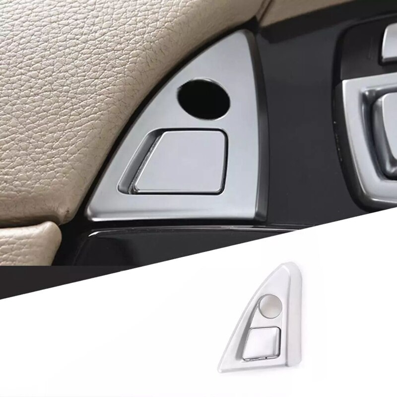 Środek samochodu podłokietnik konsoli przełącznik pokrętło pokrywa tapicerka dla BMW serii 5 F10 523 525 528 2011-2013