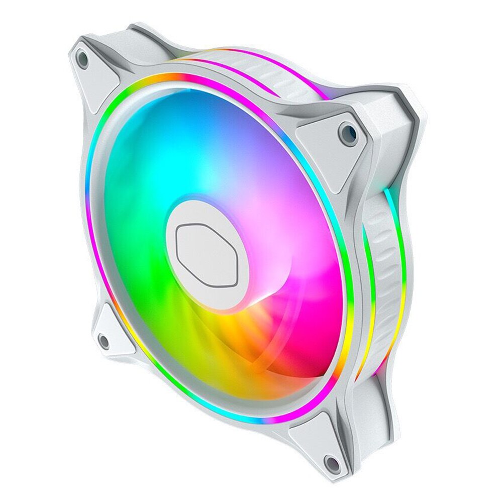 MF120 HALO Dual Ring Addressable RGB Fan for PC Computer Case Liquid Radiator Computer Water Cooling System Waterblock