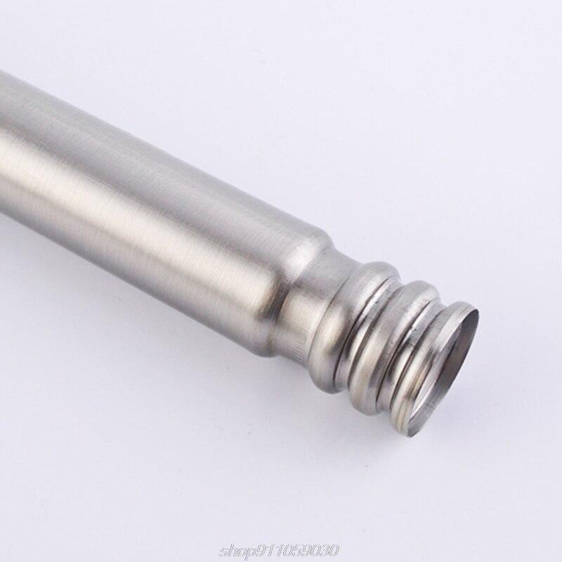 1 Piece 18mm Kitchen Sink Faucet Pipe Fittings Single Handle Connection Stainless Steel Outlet Pipe M20 21