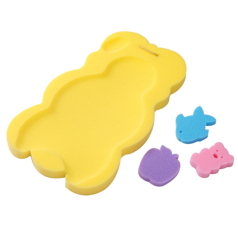 Baby Anti-slip Sponge Foam Pad Imitation Of Uterus Environment Baby Bath Tub Bathing Pad Infant Shower Baby Care: G