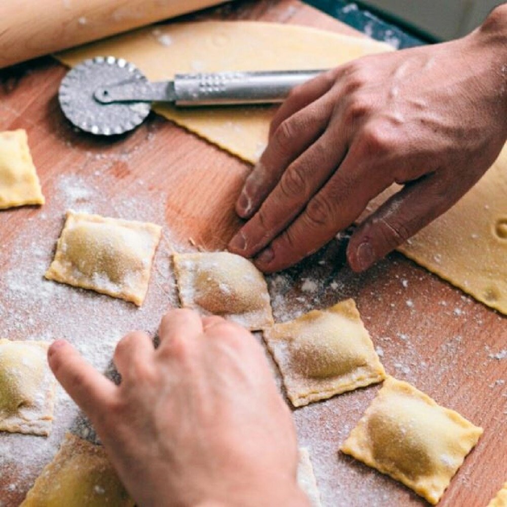 Turkish Rolling Pin Wooden Oklava Rolling Pin, Ravioli Maker, Pizza Maker Kitchen Pastry Tool Gadget Cooking Baking