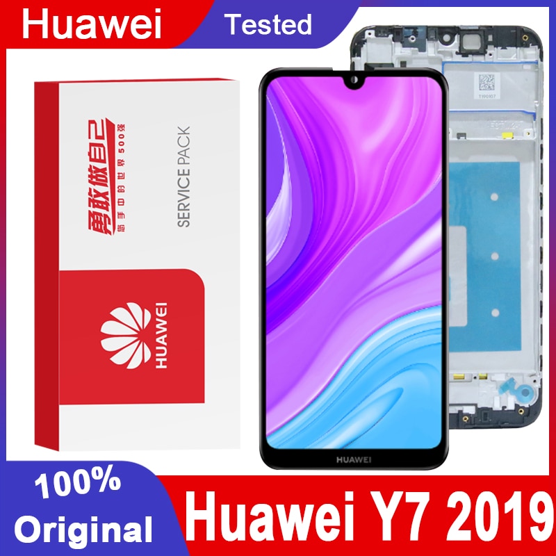 Reemplazo Original de 6,26 pulgadas para Huawei Y7 , pantalla LCD DUB-LX3 DUB-L23, montaje de digitalizador con pantalla táctil, pantalla móvil