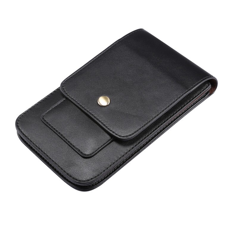 Pochette téléphone universelle 4.7 ~ 6.9 ''pour Samsung Note20 10 9 8 S20 S10 S9 S8 pince de ceinture étui pour iphone 12 11 pro Max XS Max XR XS: 10.5CM-17.5CM-2.5CM / Black