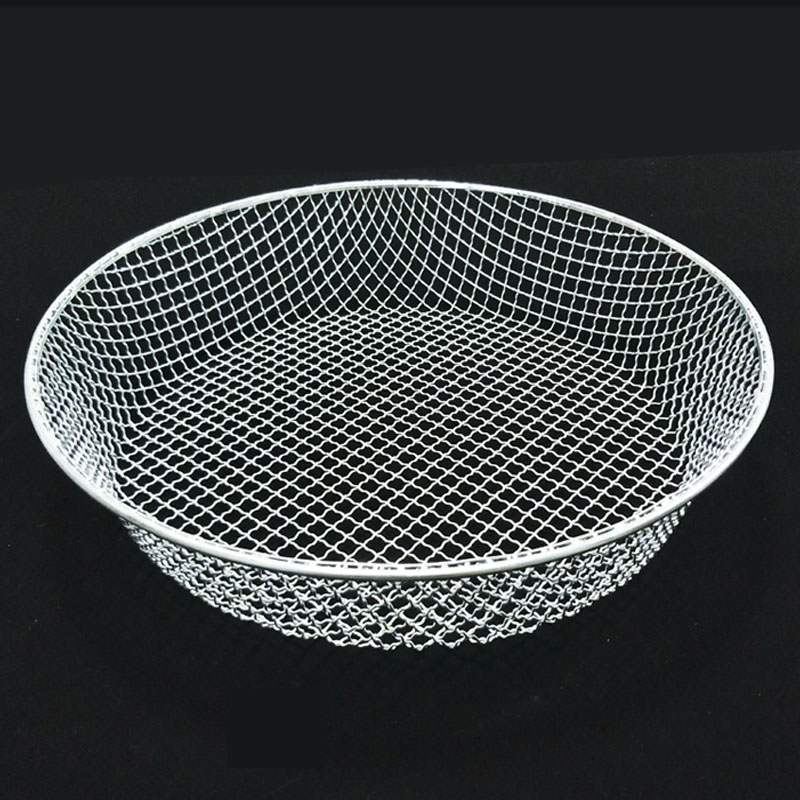 OD52 stainless steel Heavy Duty garden metal fishing Big Soil Sieve Filtration Large Stones Planting Pot Cultivation Tools