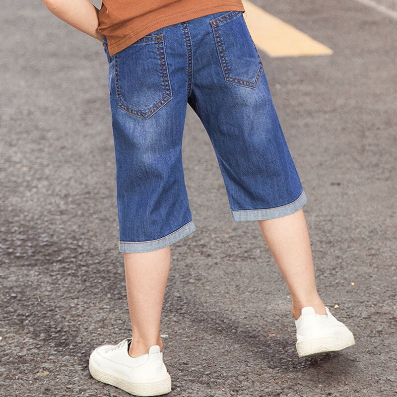 Jeans De Mezclilla Azul Oscuro Elásticos Slim Fit Hombre | Envío Gratis