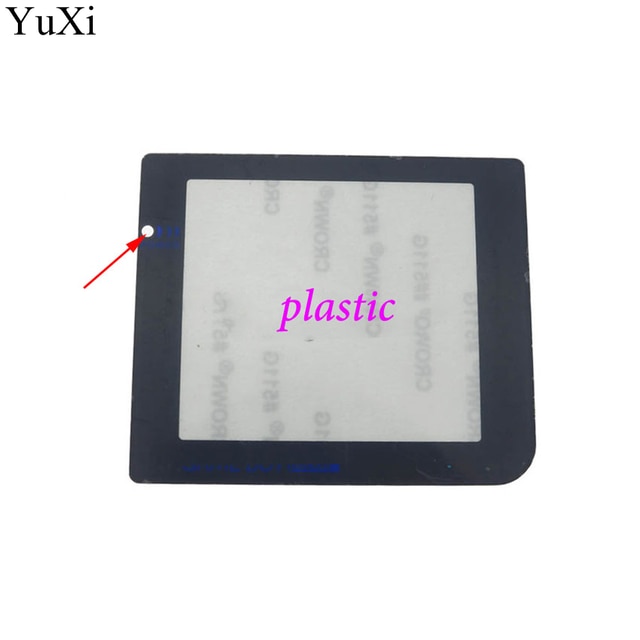 YUXI Plastic Glass Screen Protector Cover Replacement for Game Boy Pocket for GBP Screen Lens Faceplate: E