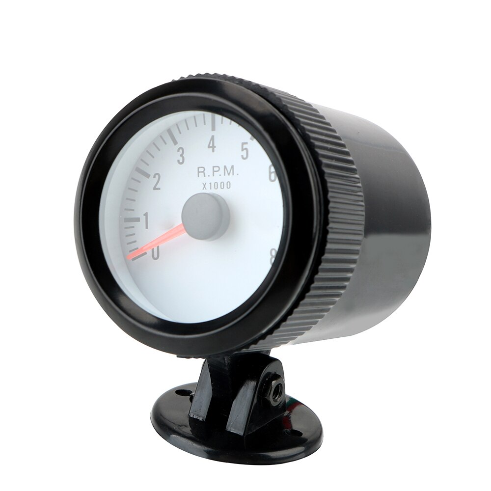 Ponteiro tacho com display digital, indicador digital azul led 0 a 8000rpm, tacômetro 12v, medidor, tacômetro, para carros, caminhões, atv