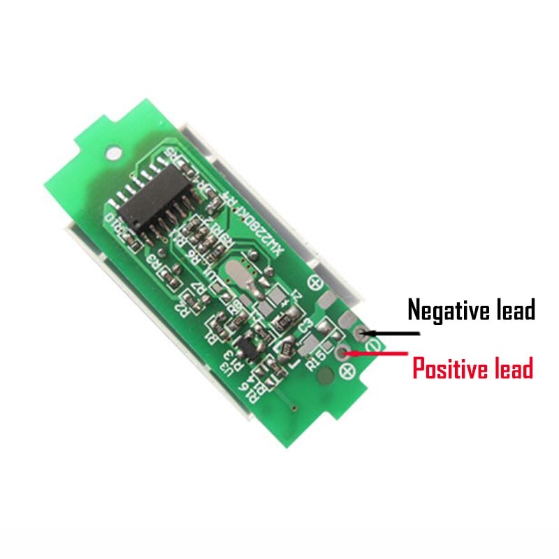 1Pcs Lithium Battery Capacity Indicator Module electricity Tester Blue Display Electric Vehicle Battery Power Tester