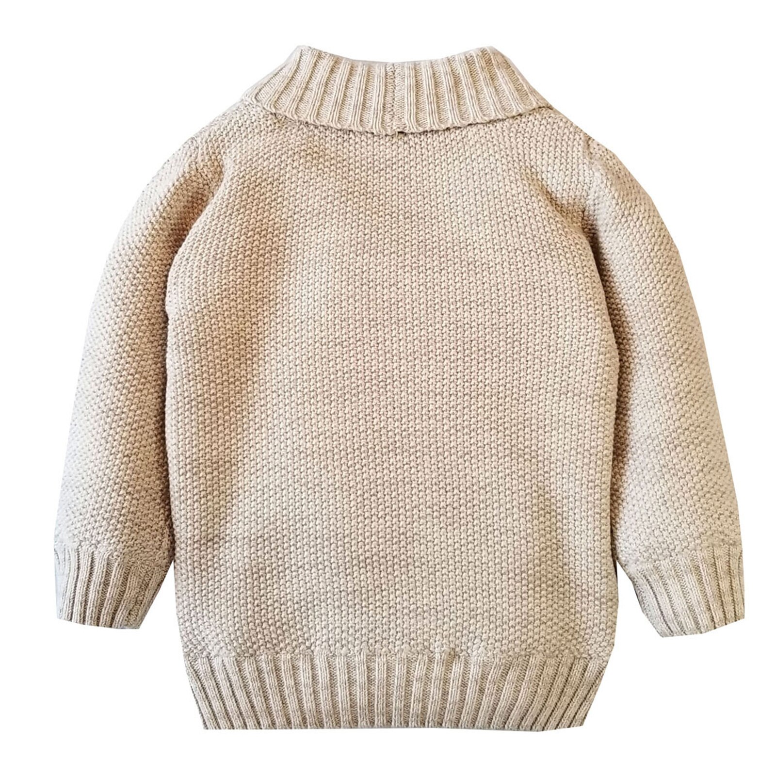 Kinder Jungen Mädchen Stricken Strickjacken Winter Warme Fleece Gefüttert Strick Mantel Kleinkind Kinder Mädchen Baumwolle Pullover Kinder Kleidung