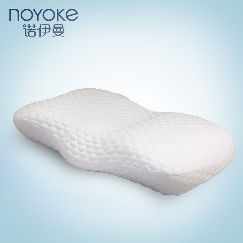 Natuurlijke-Latex-Kussen Voor Slapen Orthopedische Cervicale Ondersteuning Nekkussen Voor Slaapkamer Vlinder Vorm Bed Kussen Met Kussensloop