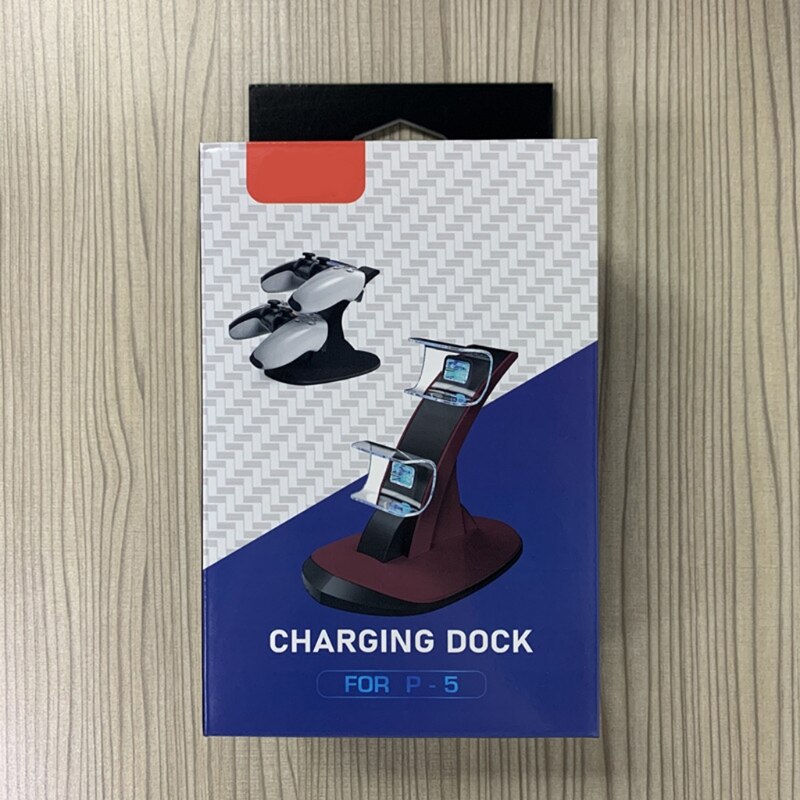 Kompatibel mit / ps5 kabellosen controllern, dual-ladegerät mit led-anzeige und usb-ladefunktion