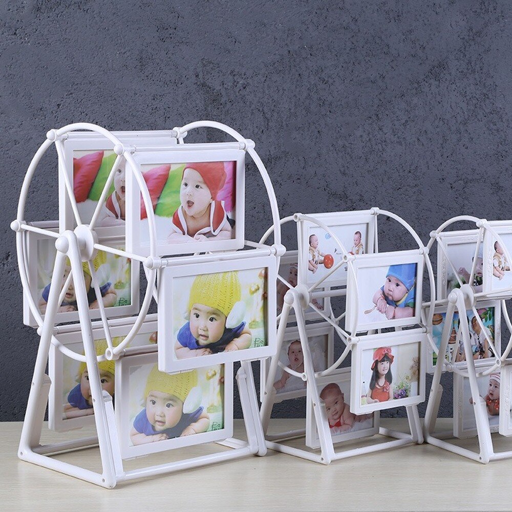 Kids Reuzenrad Fotolijst Set 5Inch Retro Koper Picture Frame Kids