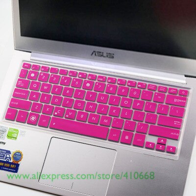 Dla Asus Zenbook UX305F TX300 TP300 P302 UX302 U303L RX310 UX32V UX305L 13.3 &#39;&#39;13 cal osłona na klawiaturę laptopa Protector skóry: Rose
