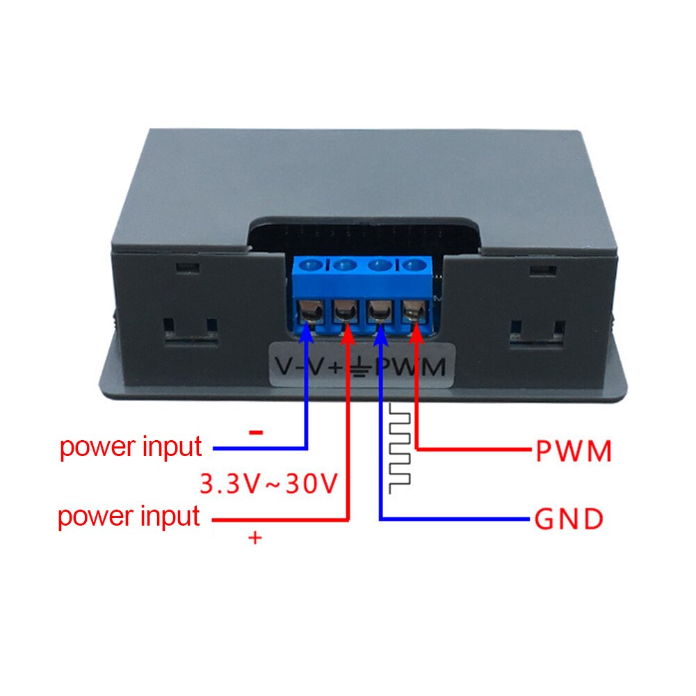 Module électronique réglable 1Hz-150Khz de Cycle de service d'équipement d'essai de noir de générateur carré de Signal de fréquence d'impulsion de PWM Stable