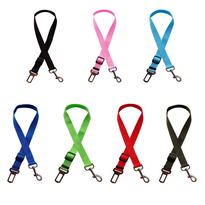 Pet Hond Kat Autostoeltje Belt Verstelbare Harnas Lead Leash Kleine Medium Reizen Clip Intrekbare Leiband Hond Accessoires