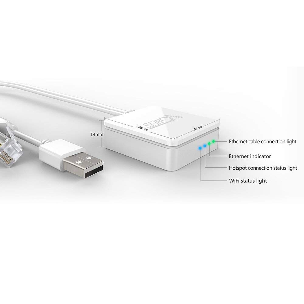 Vonets VAR11N-300 MINI WiFi Draadloze Router & WIFI Bridge Router Wifi Repeater met 1 WAN/1 LAN AP