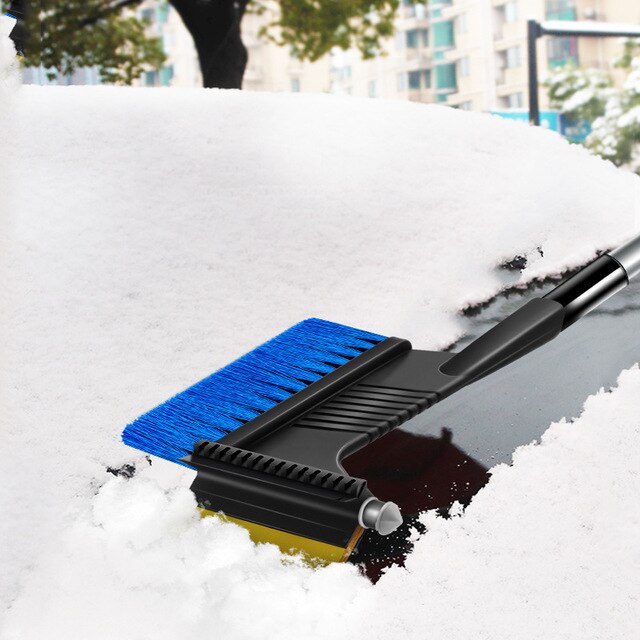 Pelle de déneigement pour voiture, pour gratter la glace et la neige, artefact de balayage pour voiture