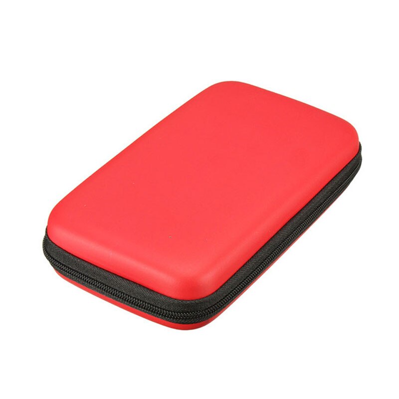 Hard EVA Travel Carrying Case For 3DS XL Bag Pouch Protective Cover Storage Bag For Nintendo 3DS XL LL Game Accessories: Red