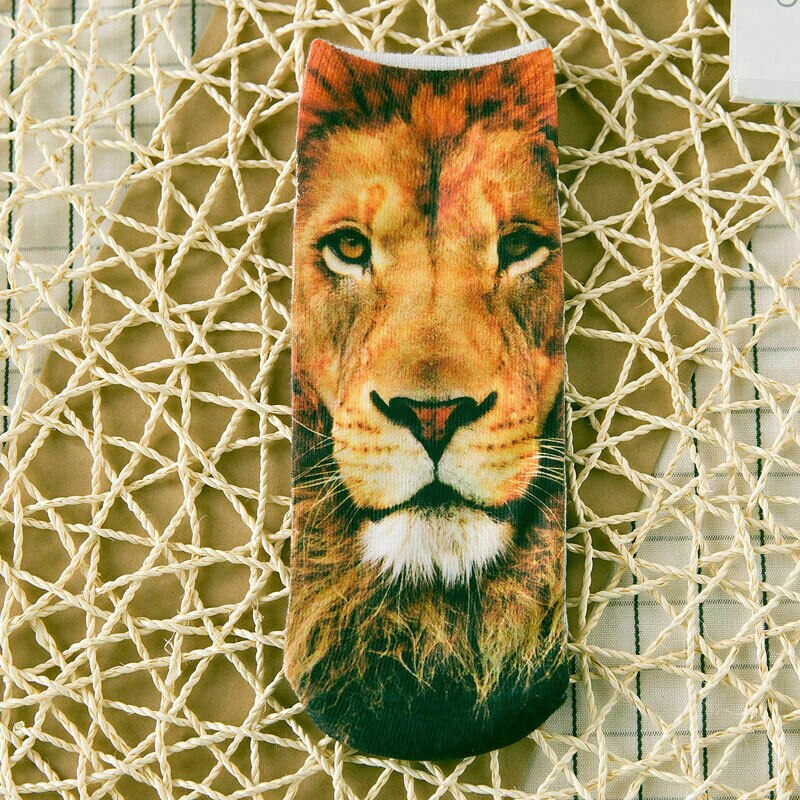 Chaussettes 3D drôles nouveauté Bacon doux imprimé Art cheville chaussettes porc dollars viande chaussettes: 09